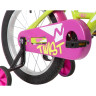 Детский велосипед NOVATRACK TWIST 16” зелено-розовый 161TWIST.GNP20